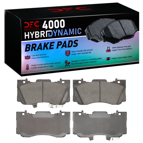 DFC 15-23 Ford Mustang Front 4000 Hybridynamic Brake Pads - 4000-1784-00