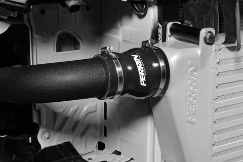 PERRIN 22-23 Subaru WRX Front Mount Intercooler Kit (Black Tubes & Silver Core) - PSP-ITR-441SL/BK