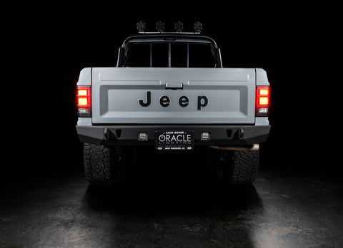 ORACLE Lighting Jeep Comanche MJ LED Tail Lights - Standard Red Lens - 5909-003