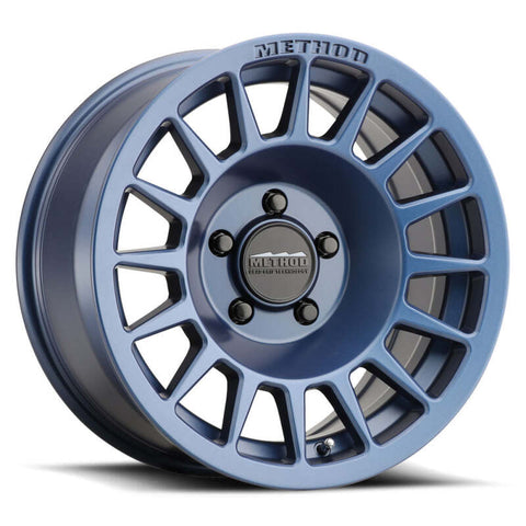 Method MR707 Bead Grip 17x8.5 0mm Offset 5x5 BP 71.5mm CB 4.72in BS Bahia Blue Wheel - MR70778550600