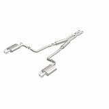MagnaFlow 10-12 Cadillac CTS V6 3.0L (Exc AWD) Dual Split Rear Exit Stainless Cat Back Perf Exhaust - 15136
