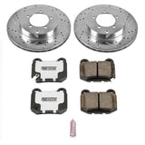 Power Stop 03-06 Mitsubishi Lancer Rear Z26 Street Warrior Brake Kit - K156-26