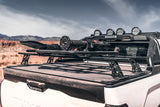 Go Rhino 15-22 Ford F-150 / 07-21 Toy. Tundra XRS Cross Bars Kit - Tex Blk (Attch Tonneau Cvr T-Trk) - 5935015T