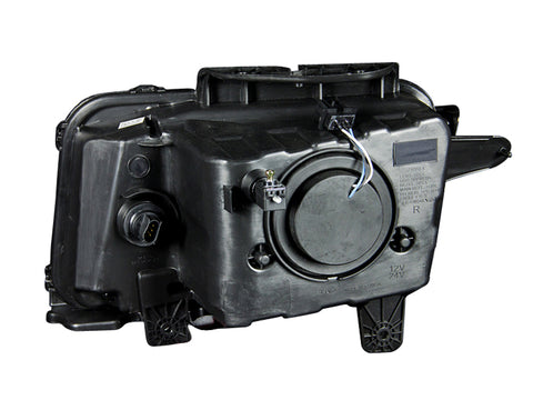 ANZO 2010-2013 Chevrolet Camaro Projector Headlights w/ Halo Chrome (CCFL) - 121311
