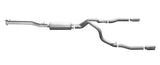 Gibson 11-19 Chevrolet Silverado 2500 HD LT 6.0L 3.5in/3in Cat-Back Dual Split Exhaust - Aluminized - 5651