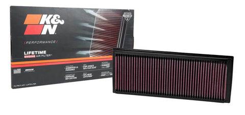 K&N 05-10 VW Jetta/Passat / 07-10 Tiguan / 09-10 GTi / 06-09 EOS Drop In Air Filter - 33-2865
