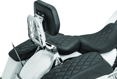Kuryakyn Neo Driver & Passenger Backrest Chrome - 5746