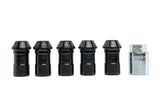Ford Racing 2023+ Ford Bronco Raptor M14 x 1.5 Black Security Lug Nut Kit - Set of 5 - M-1A043-A5