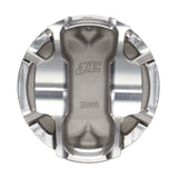 JE Pistons Ford 2.3L EcoBoost 88.5mm Bore -8.2cc +1.00 Oversize Dish Piston Kit (Set of 4 Pistons) - 337926