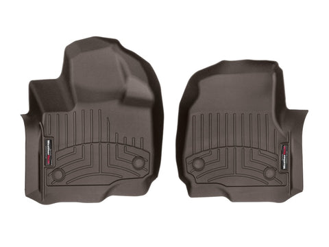 WeatherTech 2018+ Lincoln Navigator / Navigator L Front FloorLiner - Cocoa - 4712951