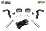 Diode Dynamics 19-21 Ford Ranger Stage Series 2in LED Ditch Light Kit Sport - White Combo - DD6587