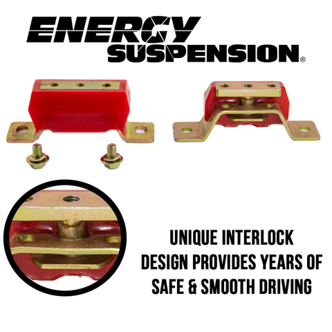 Energy Suspension Ford Trans Mount 2.710 CTR - Red - 4.1144R