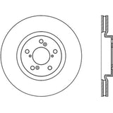 Stoptech 07-13 Acura MDX / 14-17 Acura RLX Cryo Premium Front Brake Rotor - 120.40071CRY