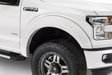 Bushwacker 15-17 Ford F-150 Styleside Extend-A-Fender Style Flares 4pc 67.1/78.9/97.6in Bed - Black - 20936-02