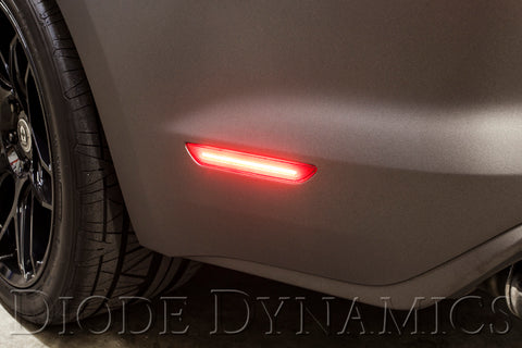 Diode Dynamics 15-21 Ford Mustang LED Sidemarkers Smoked (set) - DD5004