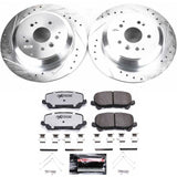 Power Stop 14-16 Acura MDX Rear Z36 Truck & Tow Brake Kit - K6953-36