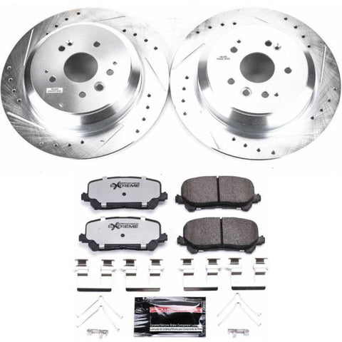 Power Stop 14-16 Acura MDX Rear Z36 Truck & Tow Brake Kit - K6953-36