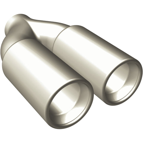 MagnaFlow Tip 1-Pk Dual Rnd Re DW 3x10 2.2 - 35167