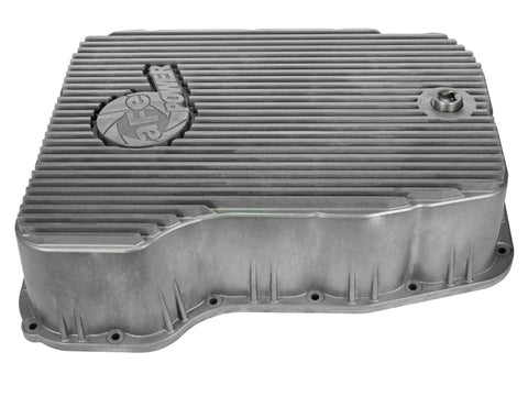 aFe Transmission Pan Cover (Raw); Dodge Diesel Trucks 07.5-12 L6-6.7L (td) - 46-70060