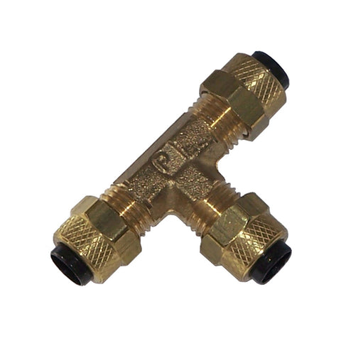 Kleinn 1/4In OD Tubing Compression T Splitter (3x) - 53140