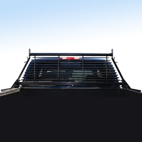 Westin 1999-2018 Chevrolet/Ford/GMC/Toyota Silverado/Sierra 1500/2500/3500 HD Headache Rack - Black - 57-8025