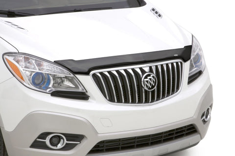 AVS 13-16 Buick Encore Aeroskin Low Profile Acrylic Hood Shield - Smoke - 320046