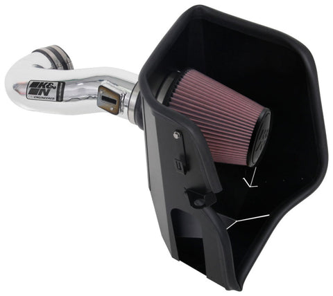 K&N 2019 Chevy Silverado / GMC Sierra 1500 V8-5.3/6.2L Performance Air Intake Kit - 77-3110KP