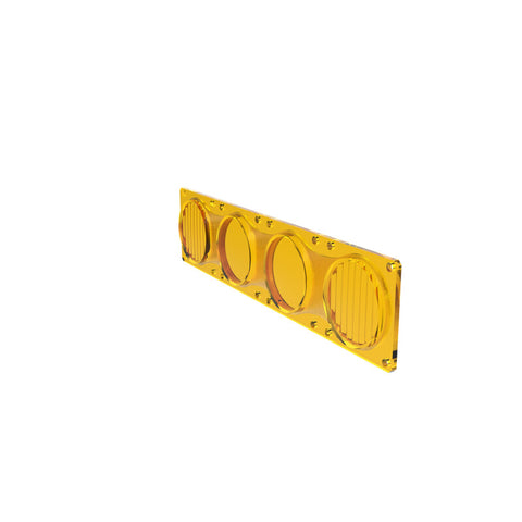 KC HiLiTES FLEX ERA LED Performance Yellow Combo Lens for Light Bars - 4274