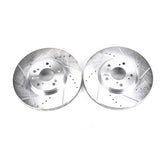 Power Stop 04-08 Acura TL Front Evolution Drilled & Slotted Rotors - Pair - JBR1143XPR
