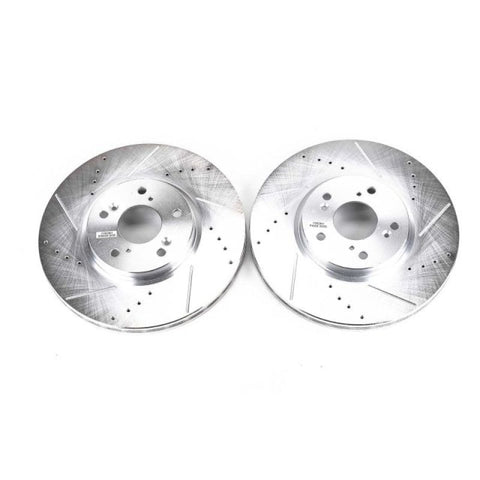 Power Stop 04-08 Acura TL Front Evolution Drilled & Slotted Rotors - Pair - JBR1143XPR