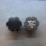 Wehrli 2001+ GM Duramax LB7/LLY/LBZ/LMM/LML/L5P Billet Oil Fill Cap - Black Anodized - WCF100443