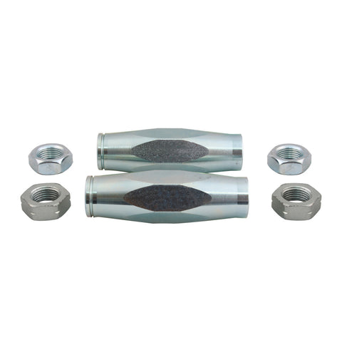 QA1 Heavy Duty Tie Rod Sleeve Kit - 5/8-18 x 3.4in Sleeve - 5/8-18 Thread x 4.15in Long w/Jam Nuts - 5250