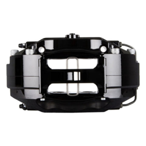 StopTech 01-07 BMW M3 BBK Front w/ Black ST-40 Calipers Slotted 355x32mm Rotors Pads and SS Lines - 83.137.4700.51