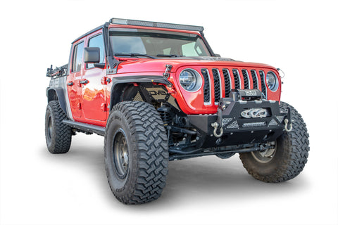 DV8 Offroad 18-22 Jeep JL & 2020-22 JT Front Modular Bumper - FBJL-02