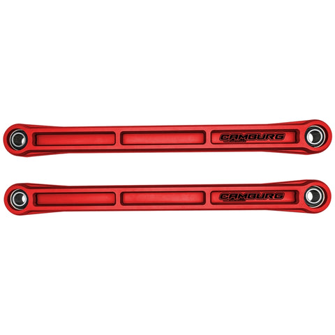 Camburg Ford Bronco 21-23 KINETIK Series Rear Billet Lower Trailing Arm Kit (Red) - CAM-120032-RED