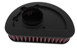 K&N Replacement Unique Air Filter 6.625in L x 4.75in W x 1.625in H with 1 Flange for Harley-Davidson - HD-1614