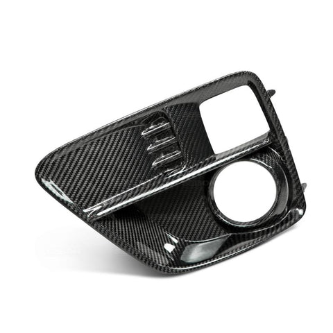 Seibon 15-17 Subaru Impreza WRX/STi Carbon Fiber Fog Light Surrounds (pair) - FLS15SBIMP