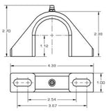 Hotchkis Chevelle/GTO 1-3/8in Bushing-Bracket Replacement Kit (for Front Sway Bar Brackets) - 23391375