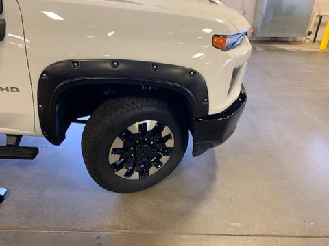 EGR 20-23 Chevrolet Silverado 2500Hd/3500Hd Traditional Bolt-On Look Fender Flares Set Of 4 - 791884