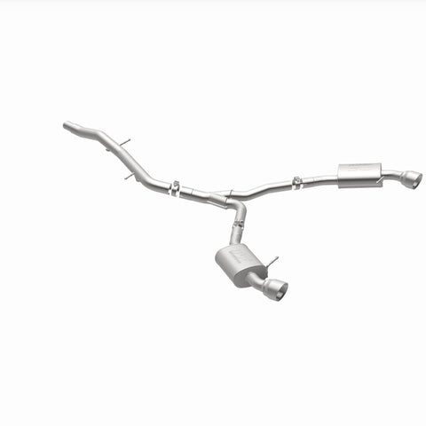 MagnaFlow 18-19 Audi A5 Dual Exit Polished Stainless CatBack Exhaust - 3in Main Piping Diameter - 19390