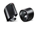 Akrapovic 09-20 Nissan 370Z Tail Pipe Set (Carbon) - TP-NIZ34-C
