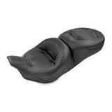 Mustang 08-21 Harley Electra Glide,Rd Glide Rd King,Street Glide Std Touring 1PC Seat Regal - Black - 76036
