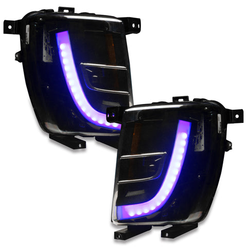 ORACLE Lighting 16-21 Tesla Model X Dynamic ColorSHIFT Headlight & Fog Light DRL Kit - 1467-332