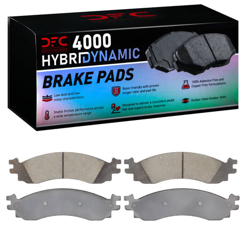 DFC 06-12 Mercury Mountaineer Front 4000 Hybridynamic Brake Pads - 4000-1158-00