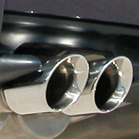 Corsa 1992-1999 BMW 325i/is Coupe E36 Polished Sport Cat-Back Exhaust - 14553