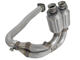 aFe Power Direct Fit Catalytic Converter Replacements Front 00-03 Jeep Wrangler (TJ) I6-4.0L - 47-48001
