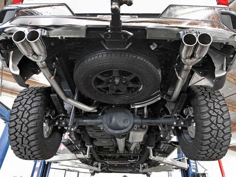 aFe Vulcan Series 3in-2-1/2in 304 SS Cat-Back 2019 GM Silverado 1500 V8-5.3L w/ Polished Tips - 49-34104-P