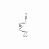 MagnaFlow 13 Ford Focus 2.0L Turbocharged ST Dual Center Rear Exit Stainless Cat Back Perf Exhaust - 15155