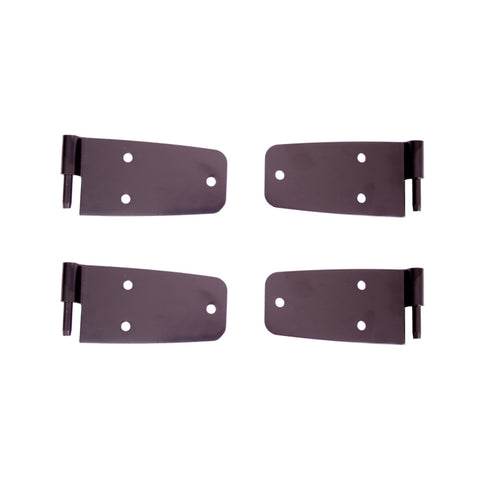 Rugged Ridge 76-86 Jeep CJ Black Door Hinge Kit - 11202.02