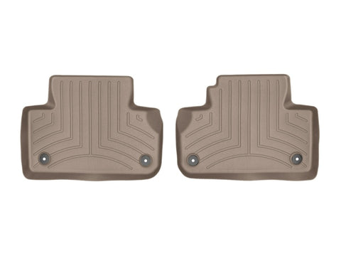 WeatherTech 2018+ Audi Q5/SQ5 Rear FloorLiner - Tan - 4511462